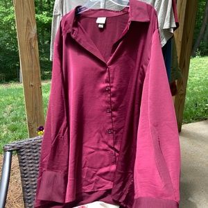 Satin Business / Sexy Top